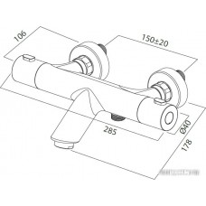 Смеситель AM.PM F8550000